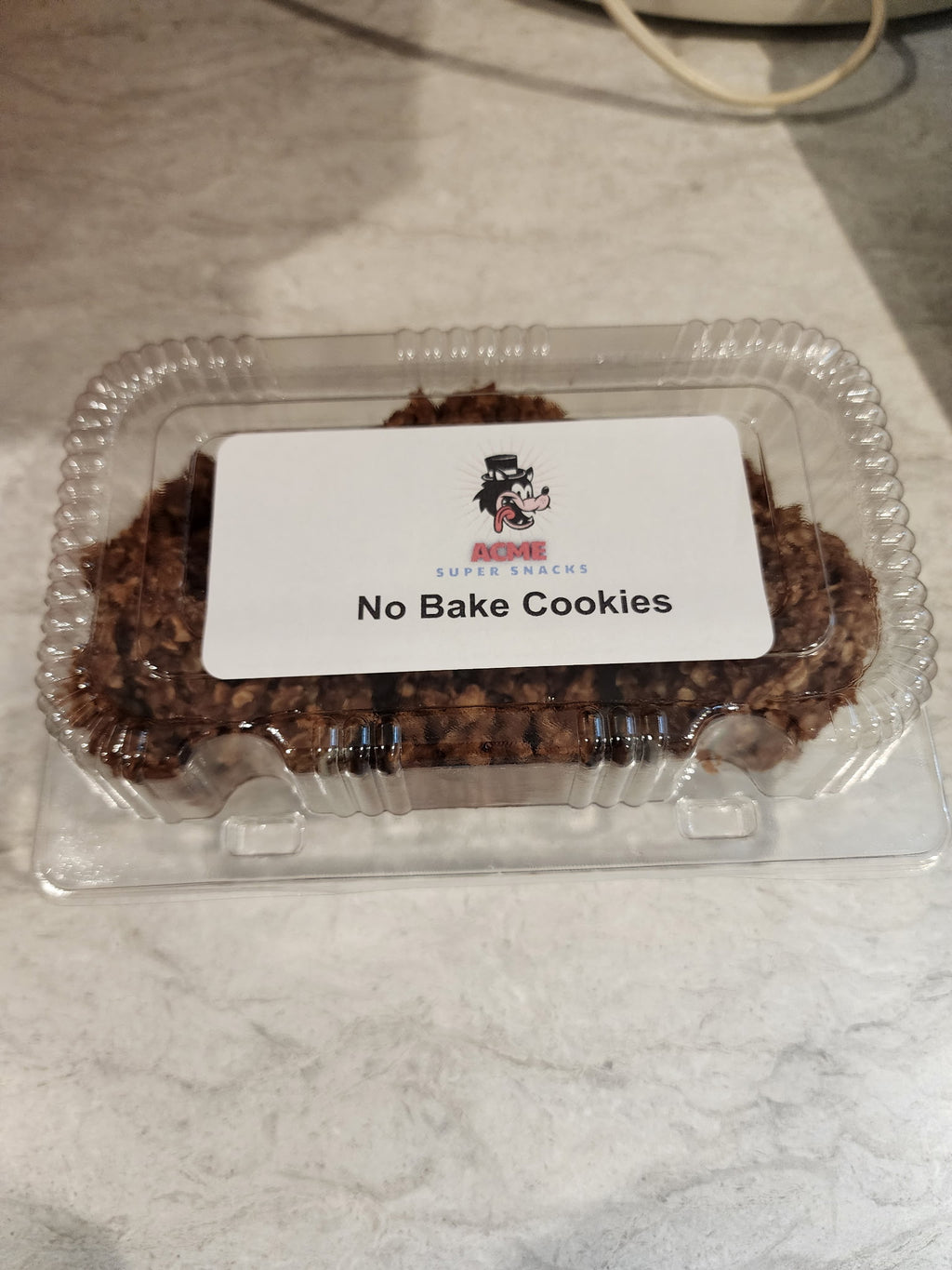 Chocolate no bake cookies 6 pack