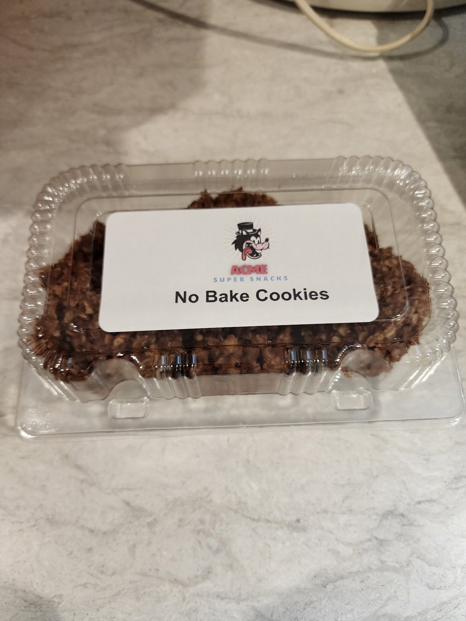 Chocolate no bake cookies 6 pack