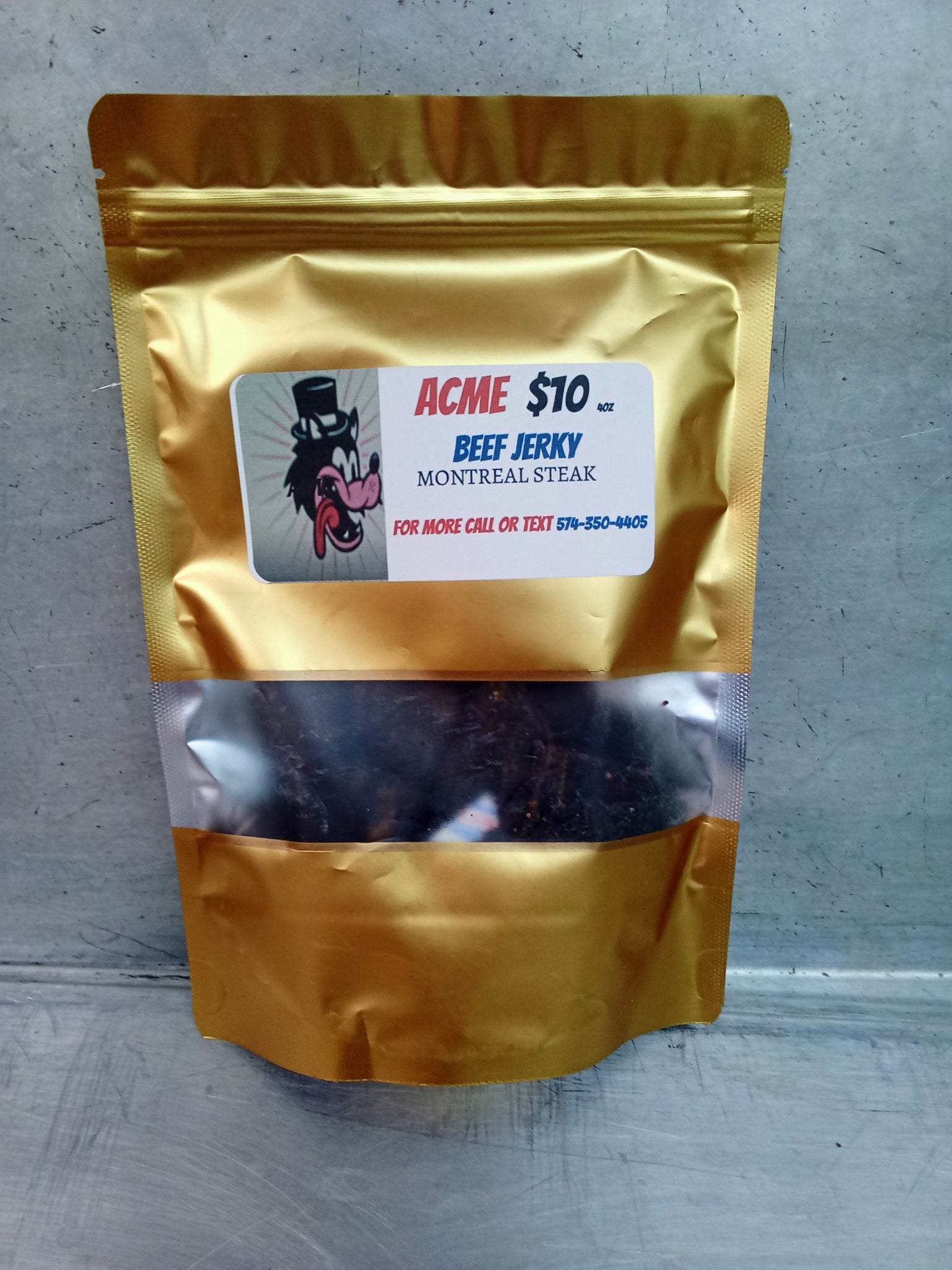 Montreal steak beef jerky