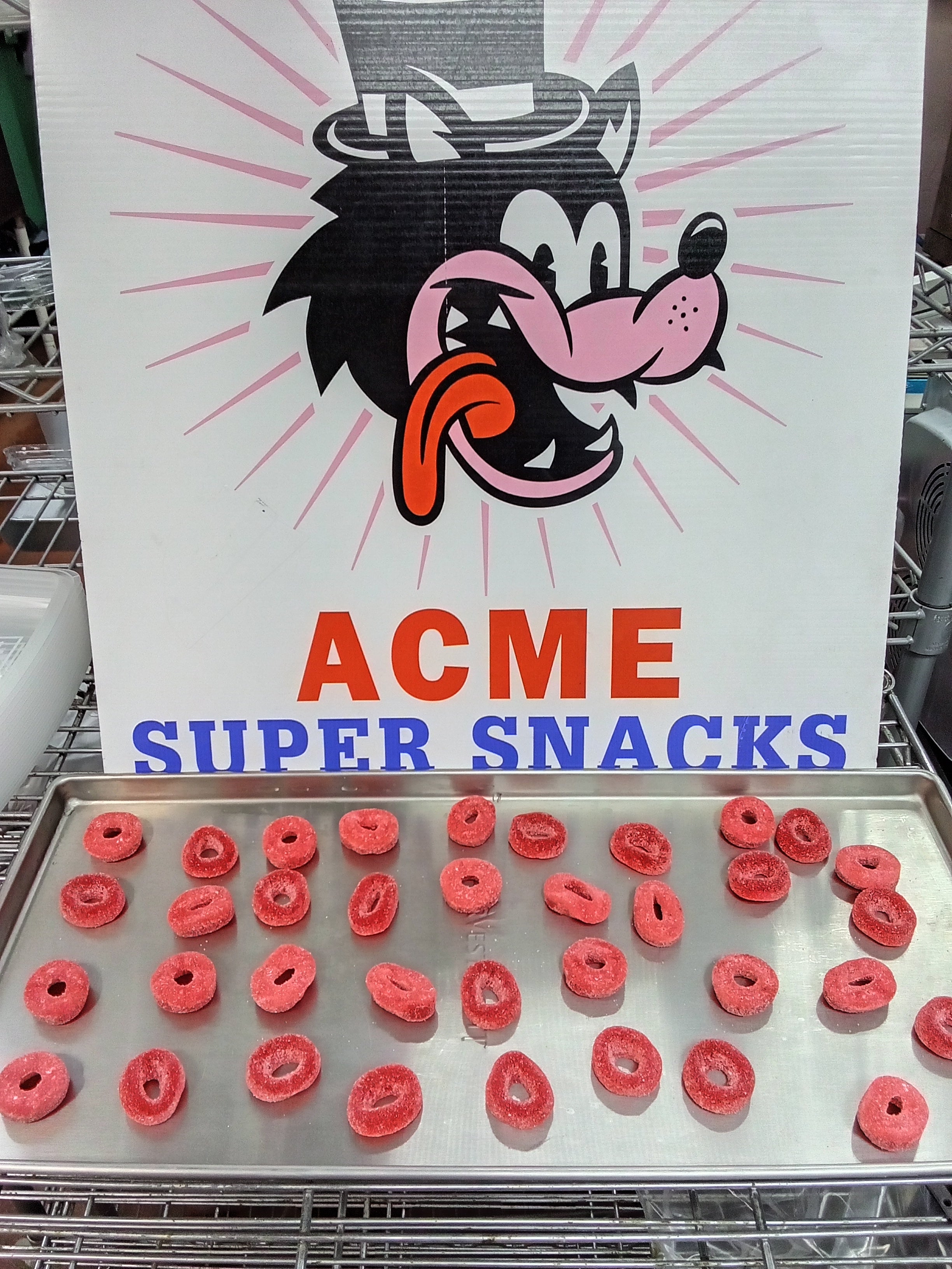 Freeze Dried Watermelon Gummy Rings